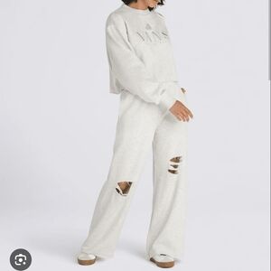 Vans - Distressed Sweatpants Joggers, Size Small, NWT